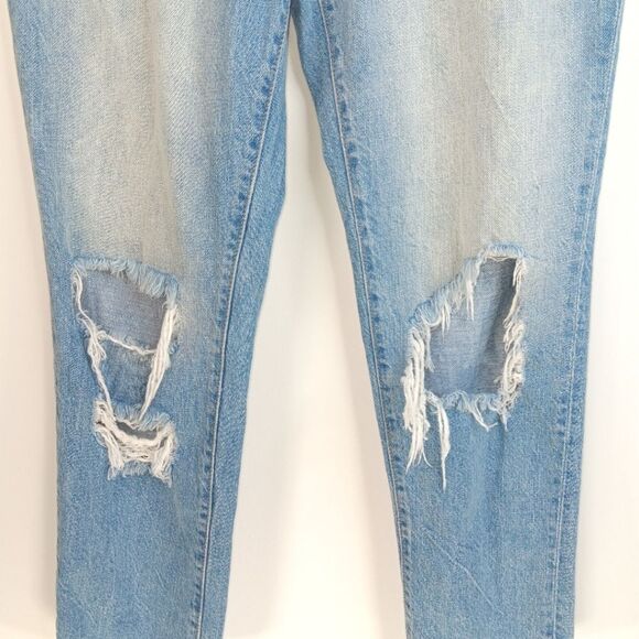KanCan Women’s Distressed Jeans Light Wash Size 1/24 100% Cotton - Picture 5 of 12